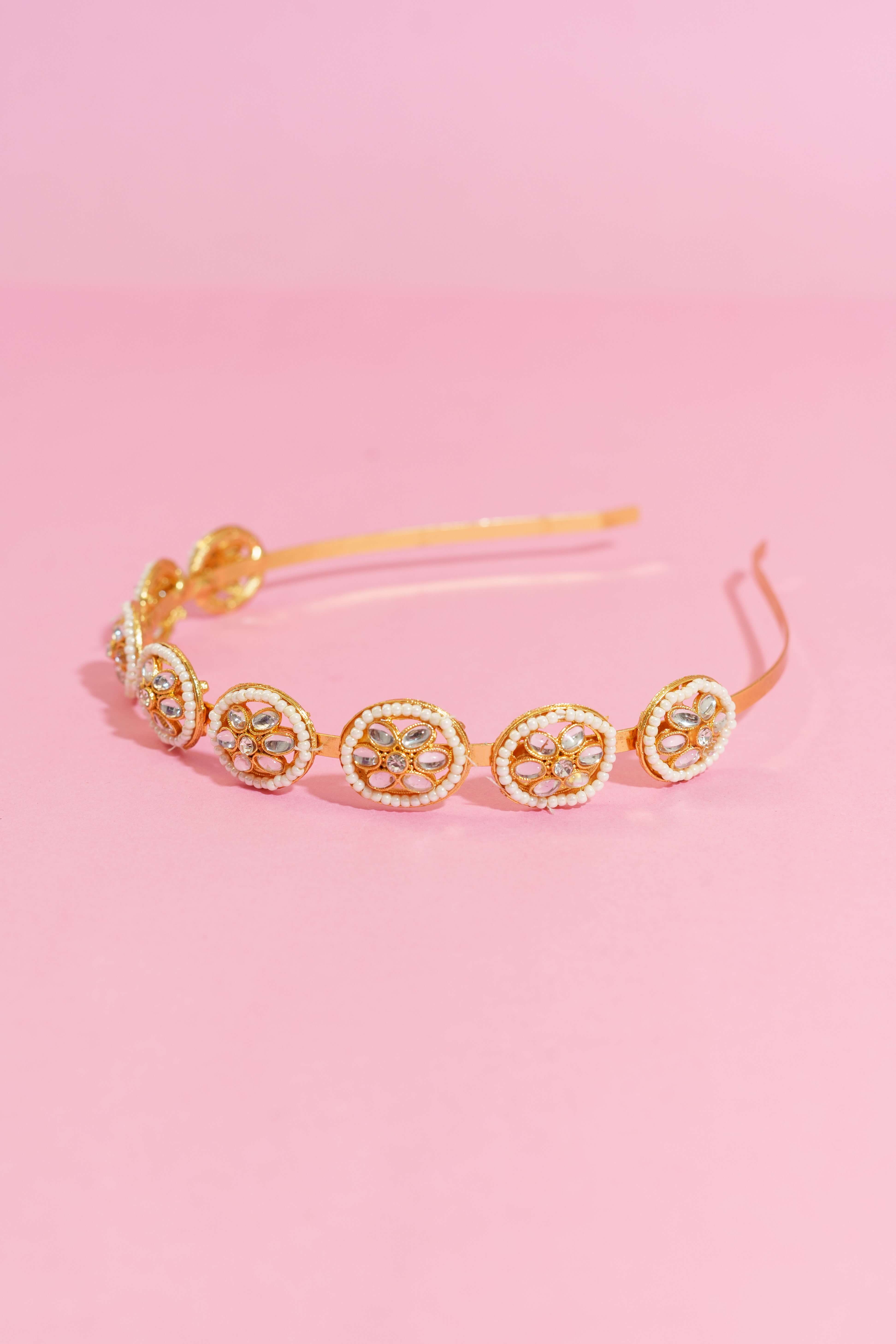 Pearl and Crystal Headband